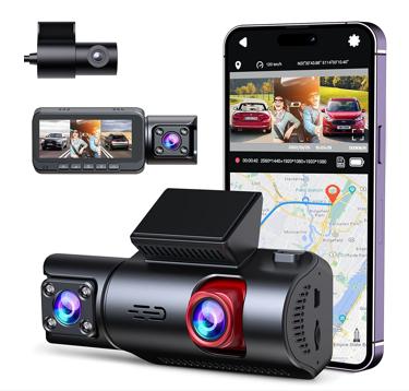 ZD80 4K +1080P+1080P 3 lens Dash Camera