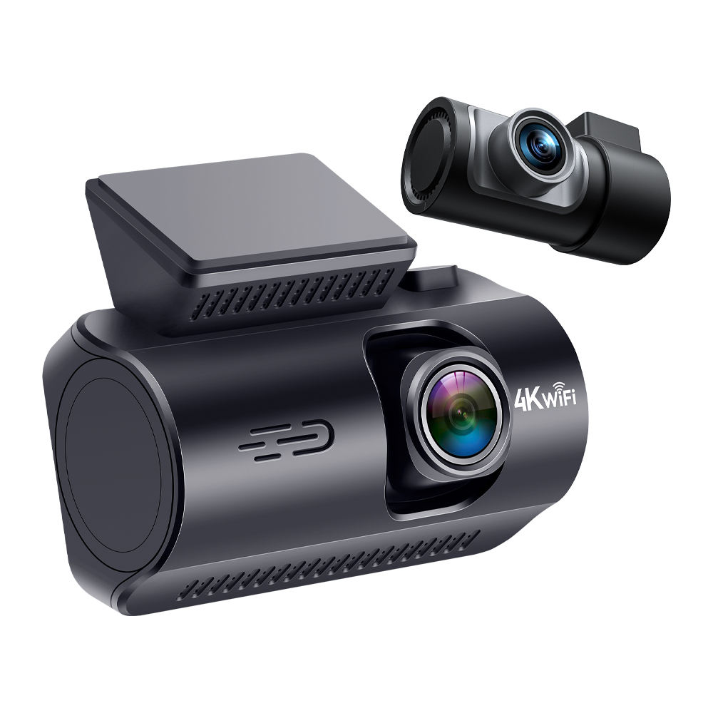 ZD72D 4K+1080P Dual lens dash camera  car dashcam car black box   4k car black box  1080p dash cam   car recorder   4k car camera