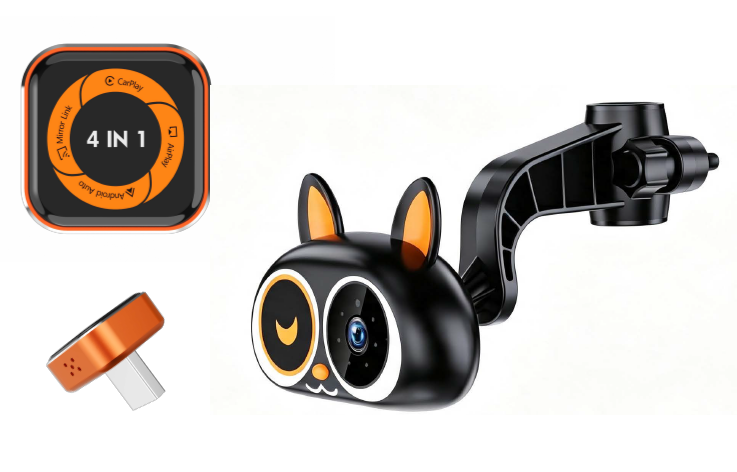 car baby monitor Baby Car Camera with Wireless CarPlay Adapter   carplay +baby monitor